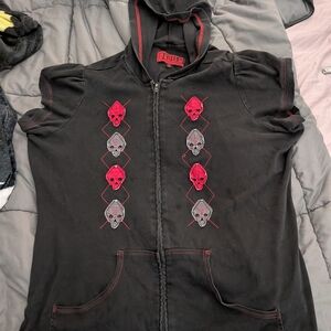 Rare Vintage Tripp NYC Short Sleeve Hoodie